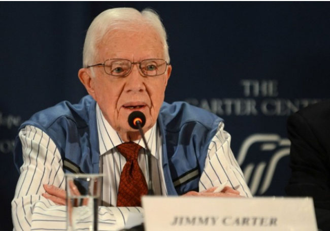 Ex-U.S. President Carter to Attend  Informal UN Meeting on Middle East 